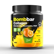 HALAL  BOMBBAR Collagen, 180g, 30 Servings, 6g Per Serving, No Sugar Added, Support Joints, Muscle R