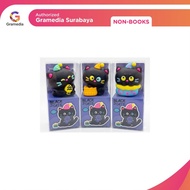 Gramedia Surabaya - KAKAO BLACK CAT PENCIL SHARPENER ZF-7965/24