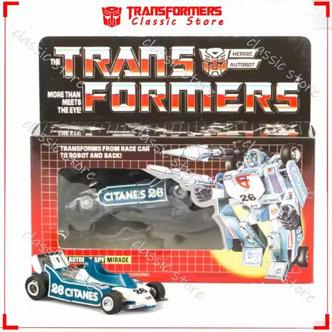 In Stock Classic Transformers Toys G1 Reissue KO Edition Mirage Cybertron Autobots Action Figures Co