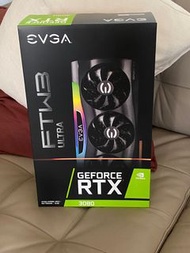 全新 國際保 EVGA 3080 RTX 3080 FTW3 ULTRA GAMING 10G