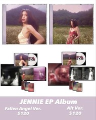 (早鳥價) JENNIE EP Album Fallen Angel連特典｜JENNIE blackpink JENNIEalbum JENNIE專輯 JENNIE周邊 JENNIE小卡 blackp