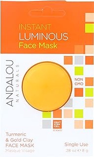 Instant Luminous Clay Mask Andalou Naturals .28 oz Packet