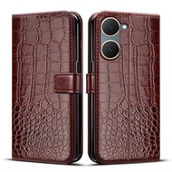 For Vivo Y18 4G Y18E 4G Case Wallet Card Holder stand Magnetic flip leather Cover case Vivo Y18s 4G 