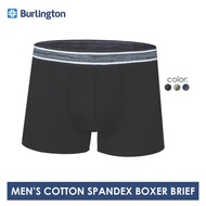 Burlington Men's Cotton Spandex Boxer Brief 1 piece GTMBBFS3 Boxer Brief Boxer for Men Men Underwear