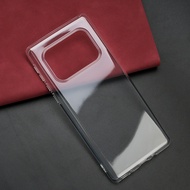 For Sharp Aquos R6 SH-51B /AQUOS P6/AQUOS R6G Transparent Soft Case TPU Phone Cover