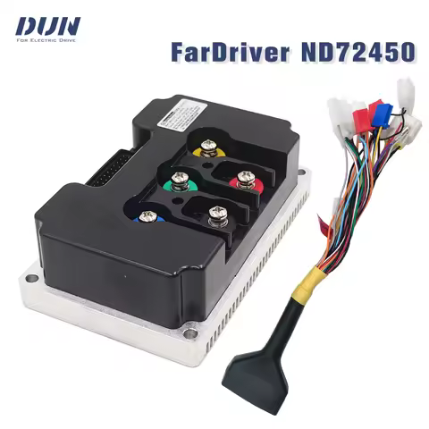 Fardriver Controller ND72450 3000W-5000W V2 48V/60V/72V DC 200A Phase 450A Fardriver 72450 Controlle