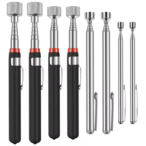 Magnetic Pickup Tools 4/8PCS Telescoping Magnetic Grabber Tools 1.5LB 3LB 10LB 15LB Stainless Steel