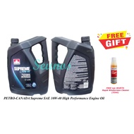 PETRO CANADA 4L PETRO-CANADA Supreme 10w-40 High Performance Synthetic Engine Oil (Made In Canada) with FREE GIFT