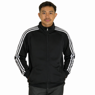 Jaket Tracktop Polos Sporty Training Bahan Lotto size M sampai XXL - Tracktop Casual Polos Jumbo