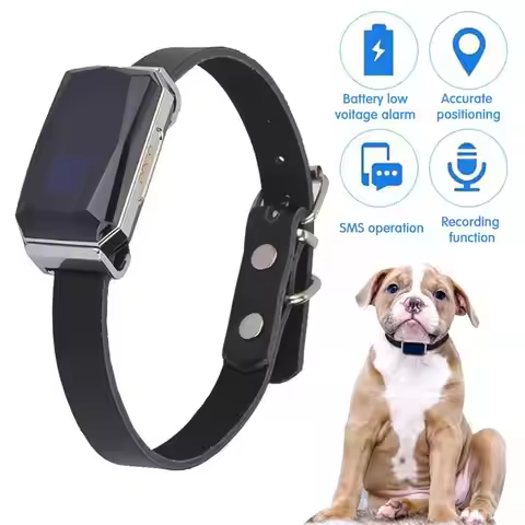 G12 GPS Smart Waterproof Pet Locator Universal Waterproof GPS Location Collar For Cats And Dogs Posi