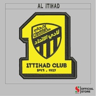 SPORT-418 COMPUTER EMBROIDERY PATCH WITH AL ITTIHAD CLUB/ LOGO EMBLEM