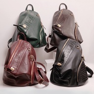 Sendy Leather HEIDY Women's Backpack Rucksack Backpack Genuine Cow Leather Backpack