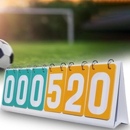 [mojotorw7] Flip Score Board 6 Digits Scorekeeper Scoring Board Table Score Flipper for