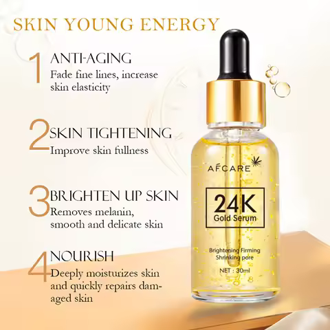 Beauty Elixir 24k Gold Collagen Serum for Face - Dermatologist Tested Anti-Aging Ultra Hydrating Wri
