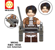 Powder Attack on Titan Assembled Blocks Toys Creative Intelligence Logic Training Blocks Toy for Kid