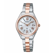 LUKIA Seiko Lady Collection Renewal Models Ladies Watch Silver Rose Gold SSQV104