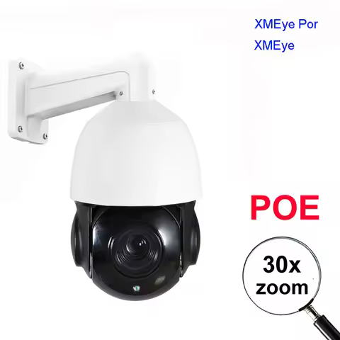 onvif- compatible 4K 8MP 6MP 5MP IP PTZ camera outdoor H265 POE IP PTZ camera 30x zoom ptz ip camera