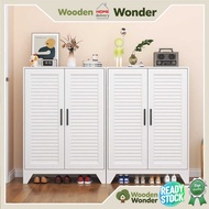 Steel Shoe Cabinet Entrance Foyer Storage Cabinet Large Capacity Shoe Cabinet 092602