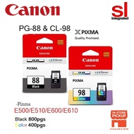 CANON PG-88 CL-98 INK CANON E500 E510 E600 E610