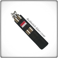 Double Stick Besi Silver / Double Stick Besi Dengan Sarung / Nunchaku Besi