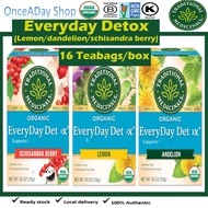 Traditional Medicinals, Organic EveryDay Detox Dandelion/ Lemon/ Schisandra Berry, 16 Wrapped Herbal