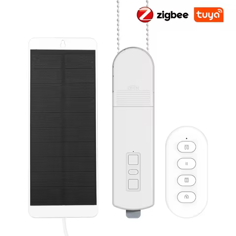 Zigbee Smart Electric DIY Roller Shutter Blinds Shades Drive Motor Tuya Smart life App Control Alexa