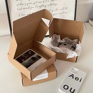 Kraft Paper Packaging Box Cardboard Box Multi-Sizes Gift Packaging Boxes