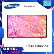 SAMSUNG QLED TV 43" Q63C QLED 4K Smart TV 43 นิ้ว 43Q63C รุ่น QA43Q63CAKXXT ( 43Q63C )