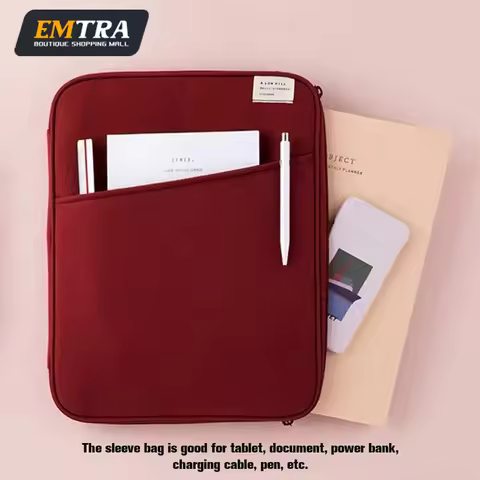 Tablet Sleeve Bag 9-11 inch for XiaoMi Pad 5 Pro iPad Air Pro 11 13 M2 M4 10th/9/8 10.2 For Huawei S