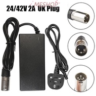 MESHOPMY 24/42V 2A Wheelchair Universal Durable Ebike Charger