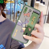 UCUC Casing Case For Vivo Y1S Y91C /vivoY93 Y91 Case Cartoon Anime Case Shockproof Frosted Back Soft