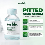 Verble Serum Pitted Scar Removal Dark Spot Correcting Glow Serum Verble Day Dan Night 30ml