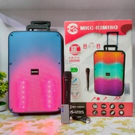 MKC KIMISO Speaker Portable Bluetooth QS1285WS Model Koper