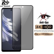 9H Full Privacy Tempered Glass For Tecno Spark 20 20C 10 10C 9 9T 8 8P 8T 8C 7 7T 6 Go 5 4 Lite Pro 