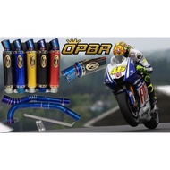 Y15ZR LC135 EXHAUST RACING PIPE & MUFFLER BOX OPBR 32MM 35MM EXHAUST PIPE TITANIUM MANIFOLD
