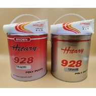 READY STOCK Nissan 928 poly putty  grey / brown  4kg 👍