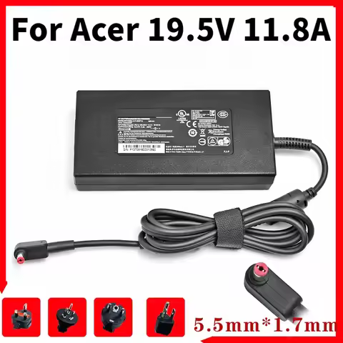 Original 230W 19.5V 11.8A Laptop power Charger adapter for Acer Predator Helios 300 PH315-53 PH315-5