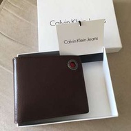 Calvin Klein Jeans Brown Leather Wallet