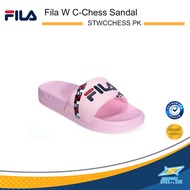 Fila ฟิล่า รองเท้าแตะผู้หญิง รองเท้าแบบสวม รองเท้าลำลอง Women Shoes  C-Chess Sandal STWCCHESS [ลิขสิทธิ์แท้]  (690)