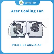 CPU GPU Cooler Cooling Fans for Acer Predator Helios 300 PH317-53 PH315-52 AN515-55 AN515-56 AN515-5