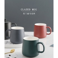 Morandi Ceramic Vintage Stoneware Mug Coffee Cup Creative Water Mugs Handmade Japanese Ceramic CupsModern Simple Mug