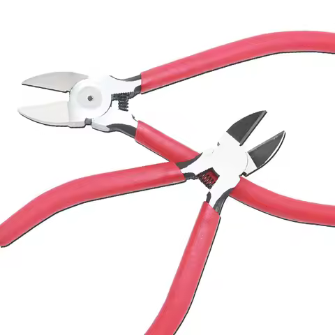 High Quality 5 6 7 inch Diagonal Pliers Wire Cutting Nipper Hand Tools Cable Cutter Water Rubber Sha