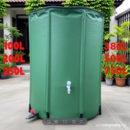 【In stock】Portable Rain Barrel Water Butt 100/200L/250L/500L/750L Collapsible Rainwater Collection S