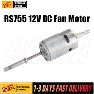 RS755 12V DC Electric Fan Motor Replacement 220V AC Low Noise DIY Angle Grinder Table Saw Drill DC M