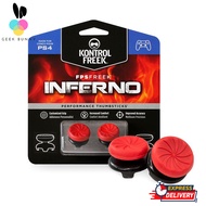 Geeks FPS Freek Inferno for Playstation 4 (PS4) Controller  Performance Thumbsticks  2 High-Rise Con