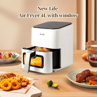 New Arrival NewLife 4L Air Fryer 1200W  Food Grade Professional Oil Free Hot Compare Air Fryers
