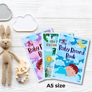 New Designs/Content Glossy Cover Immunization/Vaccination / Health Record Baby Book