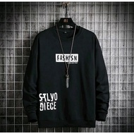 FASHIN MEN'S SWEATER - MEN'S OBLONG CREWNECK Crewneck Sweater Men Sweater