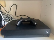 Xbox One X主機 (1.6T)+ 手把+多款新遊戲