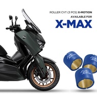 [ 3PCS SET 14G-16G ] FAITO RACING XMAX250 XMAX300 ADV300 ADV350 FORZA X-MOTION CVT PULLEY ROLLER SET